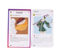 Instarot Tarocchi Deck, Fortune Divination Cards, Standard 78 Card Set Feature, Mystical Symbolic Design, Ideal for Board Game Play, Friends Gathering Fate Reading Session, 4,13 x 2,48 pollici