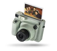 instax Fujifilm WIDE 400, Fotocamera Istantanea Analogica | Esposizione Automatica, Flash Automatico, Autoscatto, Controlli Semplificati, Colore Green, Dimensioni Stampa 86 mm x 108 mm