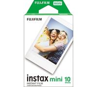 instax mini instant film, white border, 10 shot pack, suitable for all instax mi