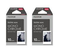 Instax Mini pellicola fotografica monocromatica (bianco e nero) per istantanee, 20 scatti