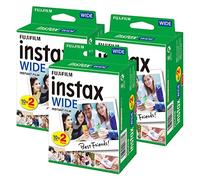 Instax Wide - Set di 3 pellicole da 20 pezzi, 60 pose