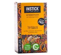 INSTICK Bevanda istantanea senza zucchero (Birra al limone) - 1 confezione per 12 x 0,5-1 L - Polvere per bevande vegane a basso contenuto calorico e vitamina C - Polvere istantanea