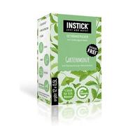INSTICK Bevanda istantanea senza zucchero (Menta) - 1 confezione per 12 x 0,5-1 L - Polvere per bevande vegane a basso contenuto calorico e vitamina C - Polvere istantanea