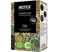 INSTICK Cola polvere per la preparazione di bevande senza caffeina aroma Cola 12 pz