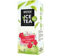 INSTICK Ice Tea polvere per la preparazione di bevande aroma Hibiscus & Cherry Blossom 12x1500 ml