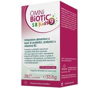 Omni-Biotic Probiotico OMNi BiOTiC SR-9 Kids, 28 stick orosolubili 1,2 g, con 9 ceppi
