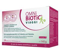 Institut Allergosan Integratore Omni Biotic Viaggi con probiotici, 28 bustine