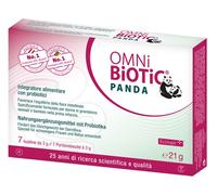 Institut Allergosan Omni Biotic Panda - Probiotico per la flora intestinale, 7 bustine da 3 g