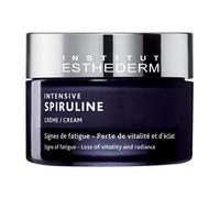 Institut Esthederm - Crema alla Spirulina Intensive - Booster Illuminante Viso - Segni di stanchezza, Perdita di Vitalità e Luminosità - Vaso 50 ml