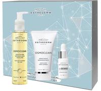 INSTITUT ESTHEDERM ITALIA Div. OSMOCLEAN SET NATALE 2025 MICELLAR HUILE DEMAQUILLANT 150 ML + CREME DOUCE DESINCRUSTANTE 75 ML + AGE PROTEOM 5 ML