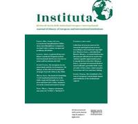 Instituta. Rivista di Storia delle istituzioni europee e internazionali (2023). Vol. 1