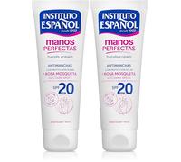 INSTITUTO ESPAÑOL Crema mani alla rosa canina SPF 20 - 75 ml (Confezione da 2)