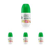 INSTITUTO ESPAÑOL Deodorante Roll On Detox - 75 ml (Confezione da 4)
