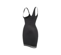 INSTR Abito Sottoveste Modellante per Donna Canotta Contenitiva per Il Controllo della Pancia Sottoabito Completo con modellatore per Il Corpo Snellente Senza Cuciture in Pizzo