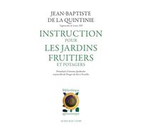 Instruction pour les jardins fruitiers et potagers