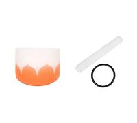 Instrument - Set di 8 ciotole musicali per meditazione, decompressione, colore: Arancione