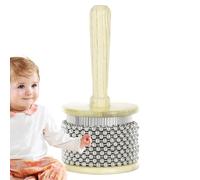 Instrumento De Percusión Manual,Instrumento De Madera | Instrumentos Musicali Di Agitador De Mano - De Mano Con Mango De Madera, Agitador De Percusión Para Educación