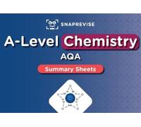 InStudent Education SnapRevise A-Level AQA Chemistry Summary Sheets (Tascabile)
