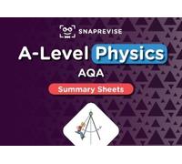 InStudent Education SnapRevise A-Level AQA Physics Summary Sheets (Tascabile)