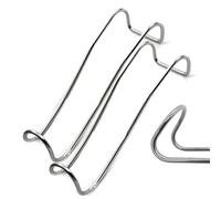 INSTUMAX Sternberg - Divaricatore dentale, 2 pezzi, in acciaio inossidabile, a doppia estremità, per labbro e guance professionali per procedure dentali, 12 cm con lame curve da 25 mm e 36 mm