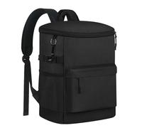 Insulated Backpack Cooler - 30 Cans Leakproof Thermal Travel Bag for Cold Food Storage, Waterproof Lining with Portable Carry Function, Cooler Backpack for Picnic, Beach, Camping, Work Trips