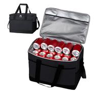 Insulated Bag Thermal Cooler, 35L Hot and Cold Food Retention Bag with Handle & Adjustable Shoulder Strap, Portable Storage for Drinks, Fruits, Seafood, Milk, Beer, Outdoor Activities