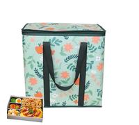 Insulated Bags, Tote Bag, Widened Hand Strap, Non-Woven Fabric, Thermal Carrier for Cake, Fruit, Drinks, Takeaway, Milk Tea, Daily Shopping, Travel, Meal Delivery, Picnics, Reusable Grocery Transport