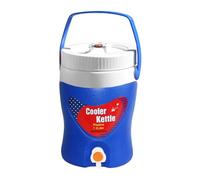 Insulated Beverage Dispenser, Ice Serving Jug with Spigot, Leakproof Cooler Container, Built-In Carry Handle, Outdoor Hydration Station, Ideal for Camping, Sports, Picnic Events