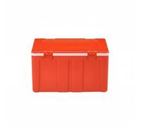 Insulated Carrier Contenitore Vivande Termico Scatola Isolata Porta Cibo con Materiale Esterno PP Adatto a Trasporti, Arancione, style to 6