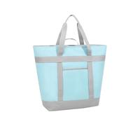 Insulated Cooler Bag, Foldable Lunch Tote, Portable Food Storage 20.47x7.87x16.54 inches, Large Capacity Design, Reusable Material, Outdoor Picnic Beach Camping Travel, Easy Carriage