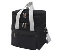 Insulated Double-layer Waterproof Reusable Tote Lunch Boxes for Men | Hands-Free Lunch Tote Bag Lunch Boxes for Offices Construction Site Picnic Outdoor Daily Hiking Camping Park Party Holiday