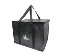 Insulated Grocery Bags, Foldable Cooler Box, Carry Large Capacity 45L, Thermal Storage, Easy to Store, 16,93 x 11,81 x 12,2 pollici, for Team Activities and Food Organization