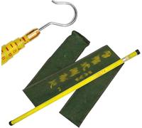 Insulated Lightweight Telescopic Height Measuring Rods/Epoxy Resin Tower Ruler, High-Voltage with Carry Bag, Electric Power Measuring Distance Rods(Orange Yellow-1pack,8m/26.2ft)