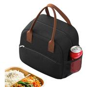 Insulated Lunch Bag - 10L Food Cooler Tote Picnic Bag for School Office | Triple Layer Leakproof with Thermal Shield, Padded Carry Handle for Camping Hiking Travel Outdoor Gear, 10.63x9.84x5.71 inch