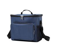 Insulated Lunch Bag, Cooler Tote, Food Storage Carrier, Waterproof Thermal Lining, 10.24x6.69x9.45 Inches, Large Leakproof Capacity, Perfect for Work School Picnic Beach Camping Fishing Travel