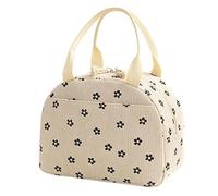 Insulated Lunch Bag | Large Capacity Waterproof Insulated Portable |secure Zipper Top Makes It Ideal For Commuting, Work, And Daily Use. Sturdy And Spacious, It Holds Everything Needed For A Day Outdo