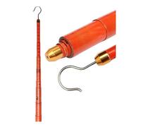 Insulated Measurement Rod, Telescopic Height Measuring Pole | Lightweight Lineman/Telecoms Workers/Engineers Insulated Tower Ruler(600cm/19.7ft)