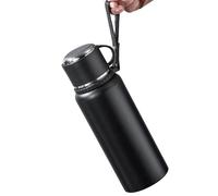 Insulated Water Bottle - Leak-Proof Stainless Steel Cup | Double Wall Vacuum with Sweat-Free Design, Keeps Drinks Hot Cold, Travel Outdoor Gym Commuting Camping Home Use 500ml