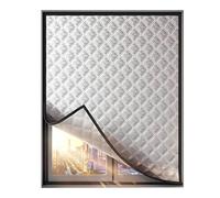 Insulated Window Cover - Thermal Blackout, Oxford Cloth, Heavy Duty Curtain | Versatile Roll-Up Window Blanket for Home Dorm Office Apartment Bedroom Living Room Energy Saving Draft Protection Heat