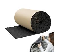 Insulation Panel - Acoustic Absorption Tile, Noise Control Apparatus, Flame Safety Material, Adhesive Backing Installation, Automotive Recording Studio , Sound Reduction