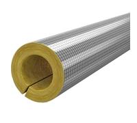 Insulation Pipe/Hollow Pipe Sleeve，Aluminum Foil , Fire Resistant High Temperature Steam Material(X2,ID48MM/THK30MM)