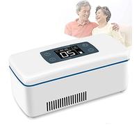 Insulina di Grande capacità Dispositivo di Raffreddamento,2-8 ℃ Controllo Preciso della Temperatura USB Carica atto per Lo Stoccaggio di Farmaci con Interferone da Viaggio,Batteryworking12-16hours