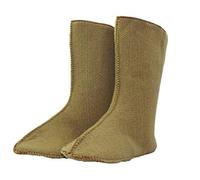 Insun Unisex Calze in Feltro per Stivali Scarpe Interne per Stivali in Gomma 1 Paia cachi 44 EU