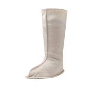 Insun Unisex Calze per Stivali Scarpe Interne per Stivali in Gomma 1 Paia beige 1 altezza 30cm 43 EU