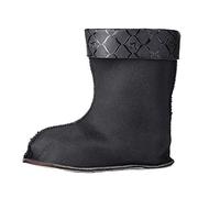 Insun Unisex Calze per Stivali Scarpe Interne per Stivali in Gomma 1 Paia nero altezza 22cm 43 EU