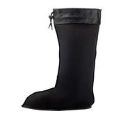 Insun Unisex Calze per Stivali Scarpe Interne per Stivali in Gomma 1 Paia nero altezza 35cm 40 EU