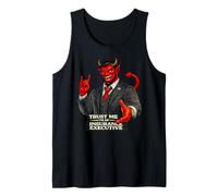 Insurance Devil | Protesta Umorismo Satana Evil Corporate Greed Canotta