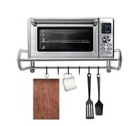 InSyoForeverEC Acciaio Supporto da parete Mensola Supporto Microonde Acciaio inossidabile Microonde Mensola a muro Supporto da cucina Mensola