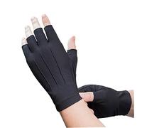 iNszkoos Estivi Guanti da Guida per Uomini e Donna, UV Protezione Solare Guanti Mezze Dita, Guanti da Ciclismo, Touch Screen Guanti per Outdoor Equitazione Guida, Arrampicata, Escursionismo Campeggio