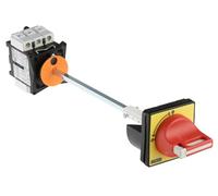 Schneider Electric Interruttore 3 poli INT.3P 40 A Rosso per pannello